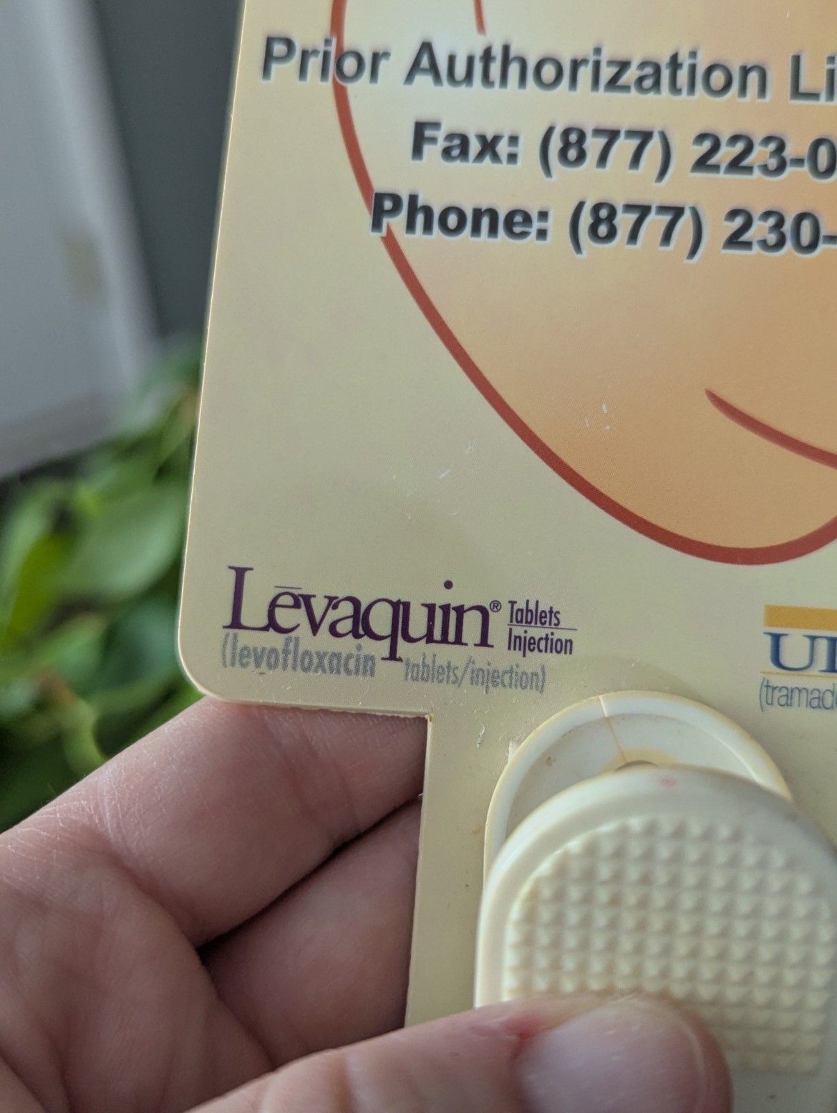 Vintage Levaquin Ultram Medicine Refrigerator Magnet Memo Clip Drug Rep Merch