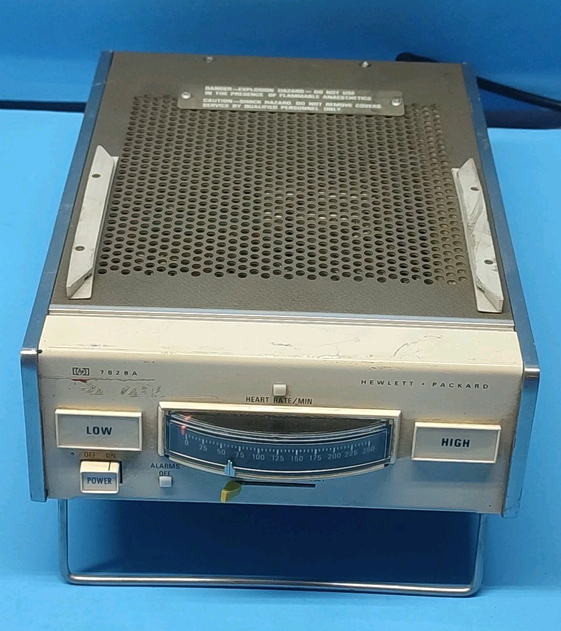 Vintage Hewlett Packard HP Heart Rate/min Model 7828A