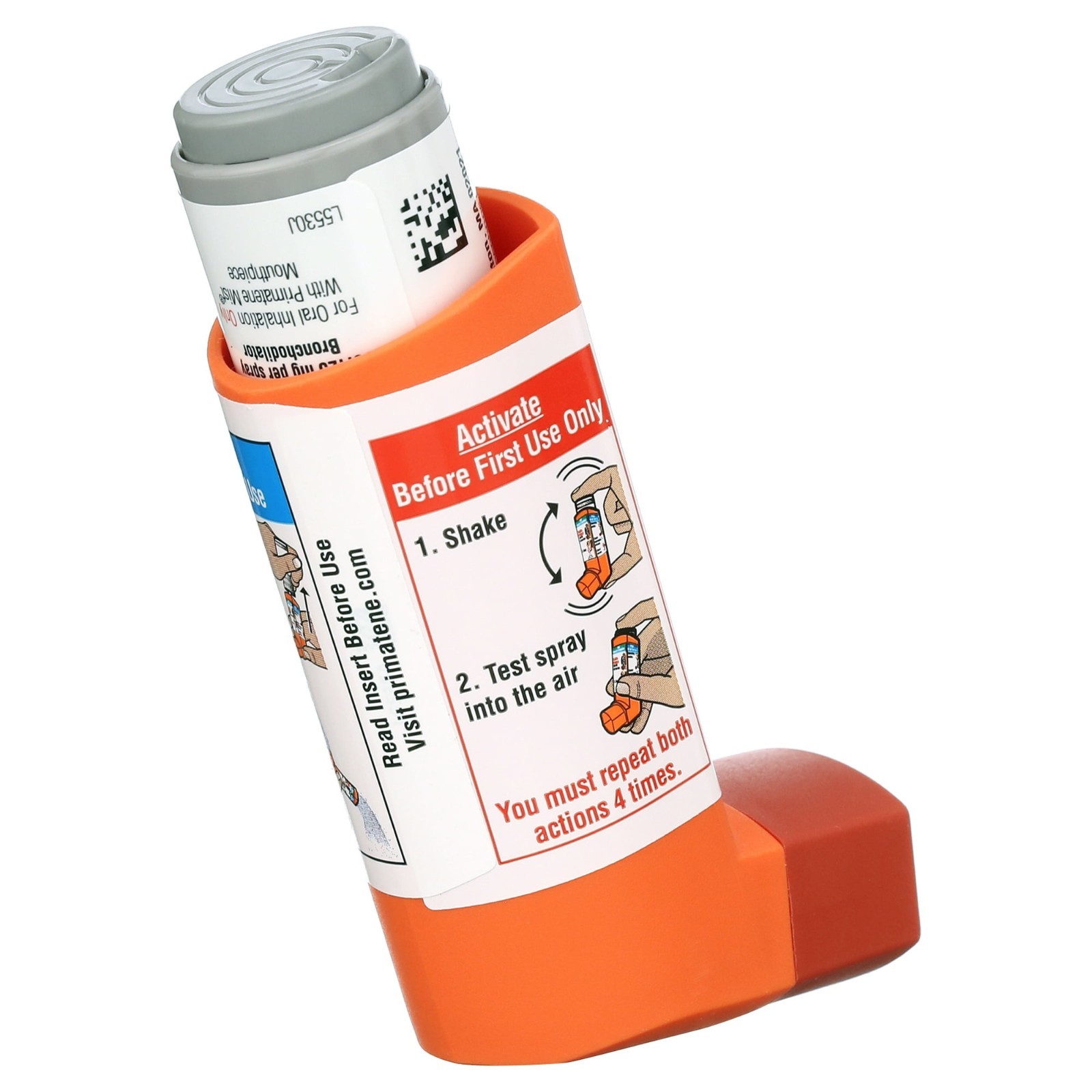 (2 pack) Primatene MIST Epinephrine Oral Inhalation Aerosol