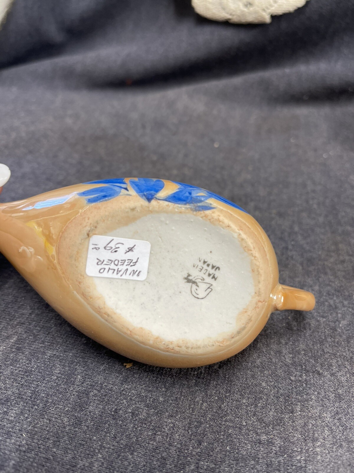 Antique Medical Invalid Feeder Pap Cup Made In Japan Great To Use As A Neti Pot