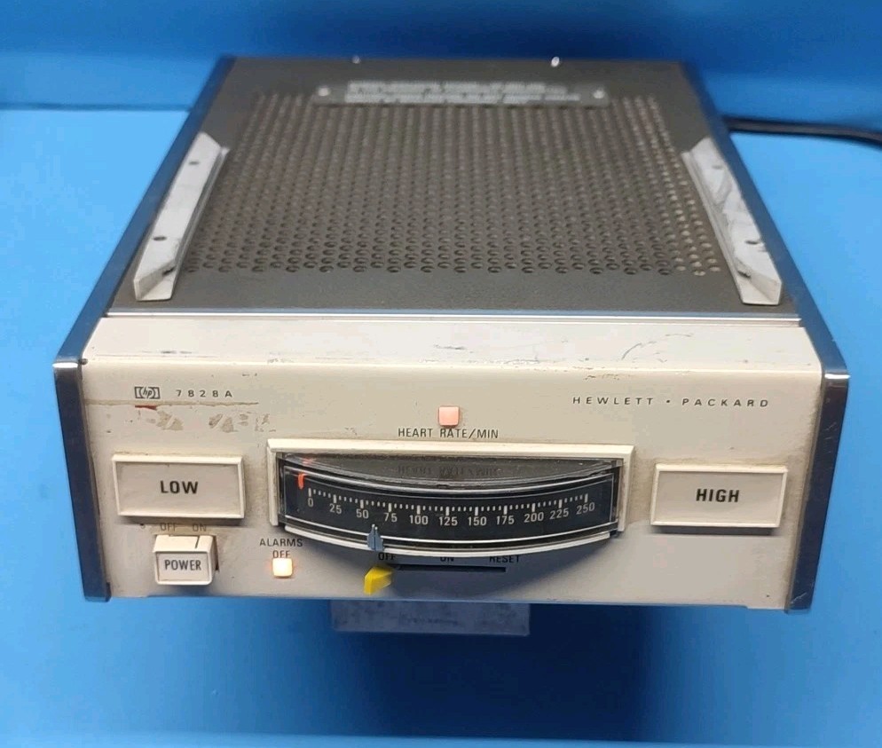 Vintage Hewlett Packard HP Heart Rate/min Model 7828A