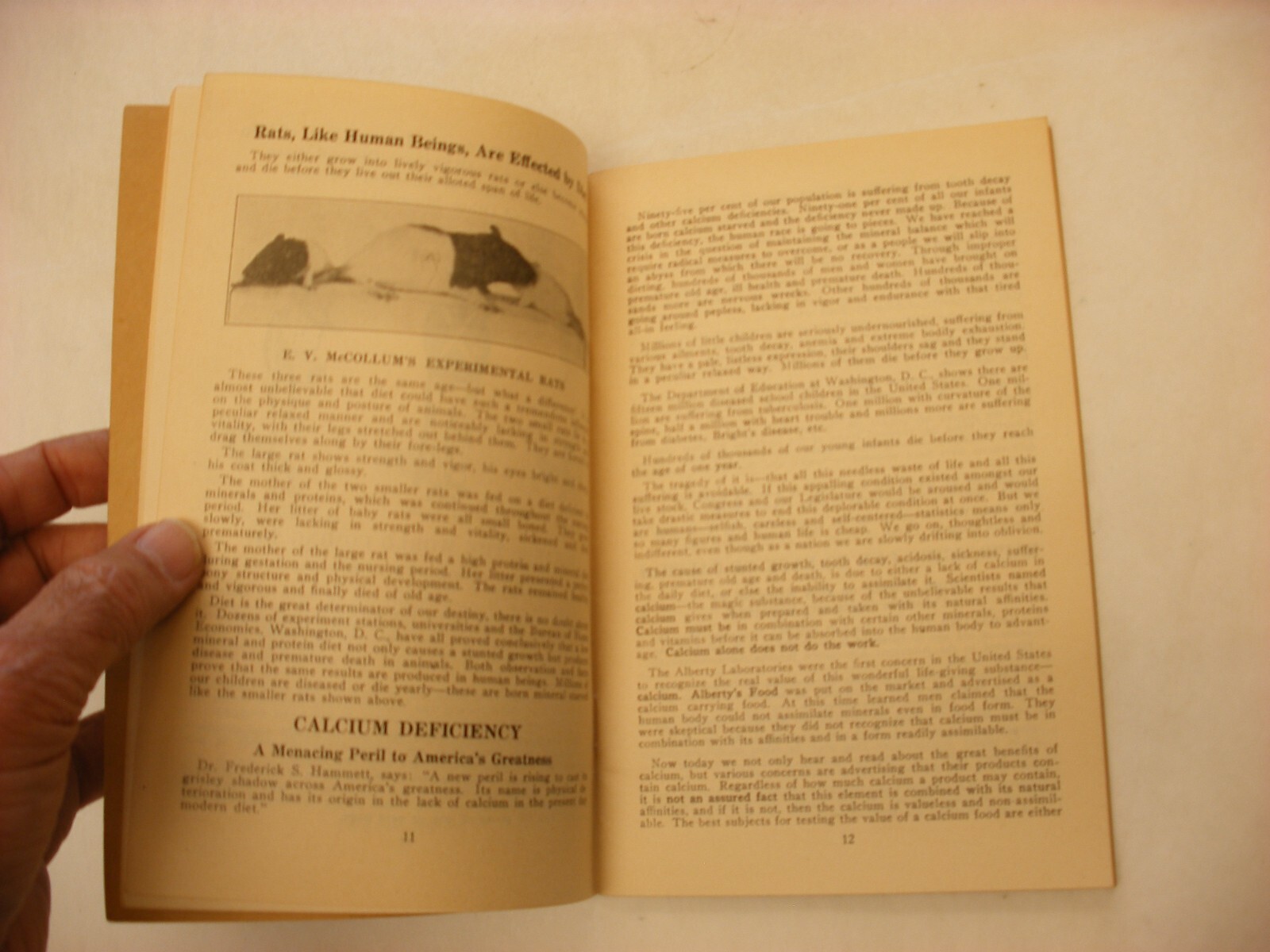 Antique Vtg Quack Medicine Pharmacy Medical Book – 1929 Calcium by Adah Alberty