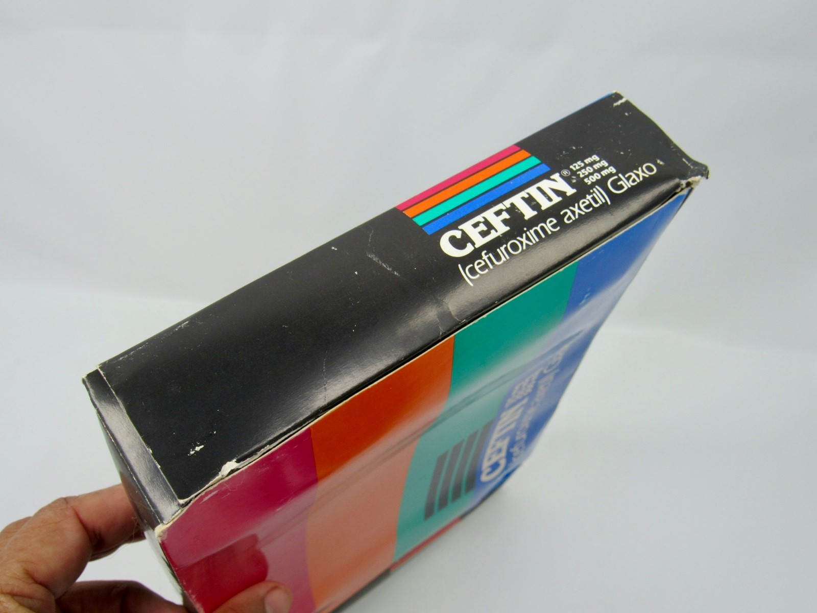 Rare Ceftin Pharmacy Counting Tray in Original Box Drug Rep Pharmaceutical Promo