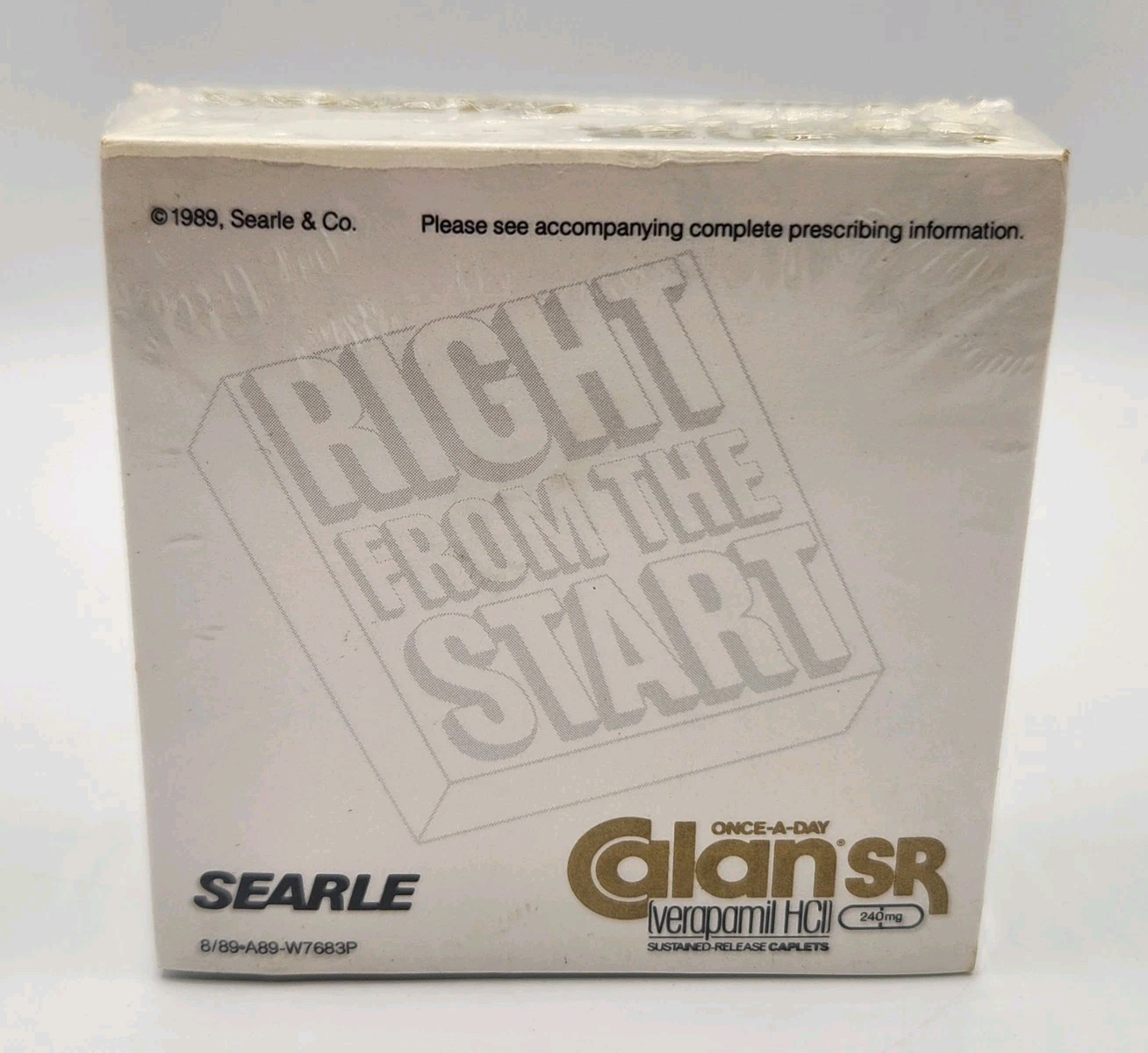1989 Searle CALAN SR Verapamil Sticky Notes Pharmaceutical Drug Rep Promo NEW