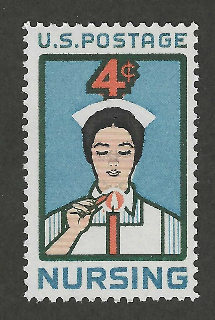 NURSING – U.S. POSTAGE STAMP (ISSUED IN 1961) – MINT CONDITION
