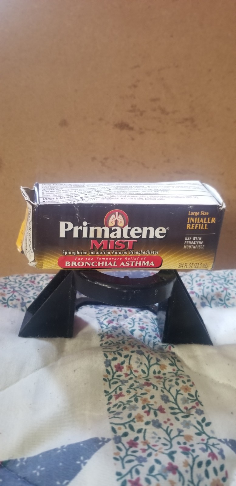 vintage Primatene Mist inhaler MIB Not for rescue use