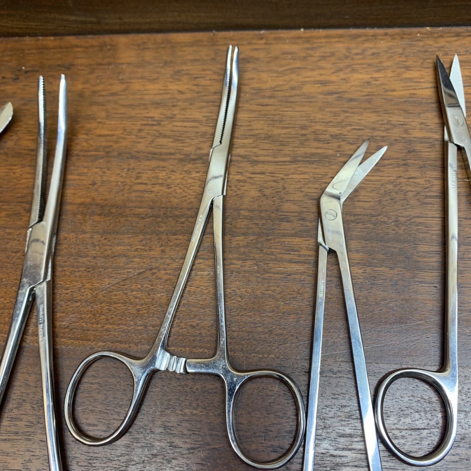 Vintage Stainless Steel Surgical tools From Italy, India, Germany & Pakistan