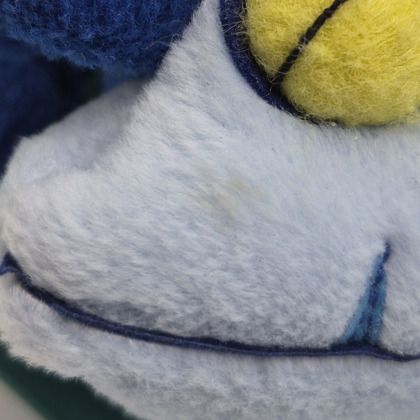 Protonix Drug Rep Pharma Plush Blue Toy Gerdy Promo Advertising Vintage