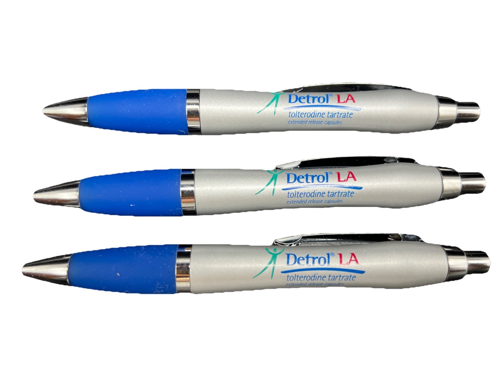 3 Drug Rep DETROL LA Heavy Metal Pens Pharm