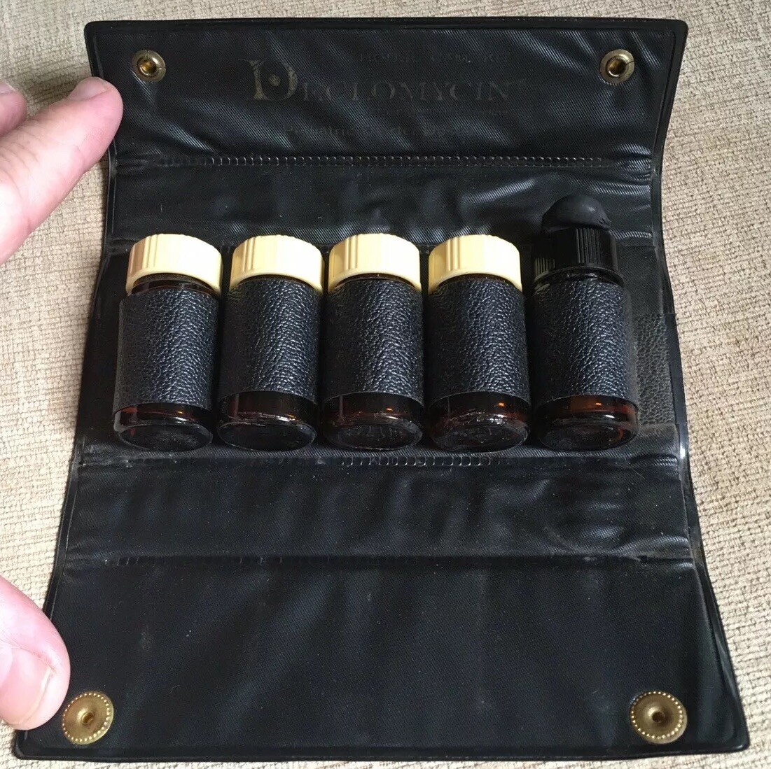 Vintage RARE Declomycin Portable Medical House Call Kit Pediatric Starter Doses