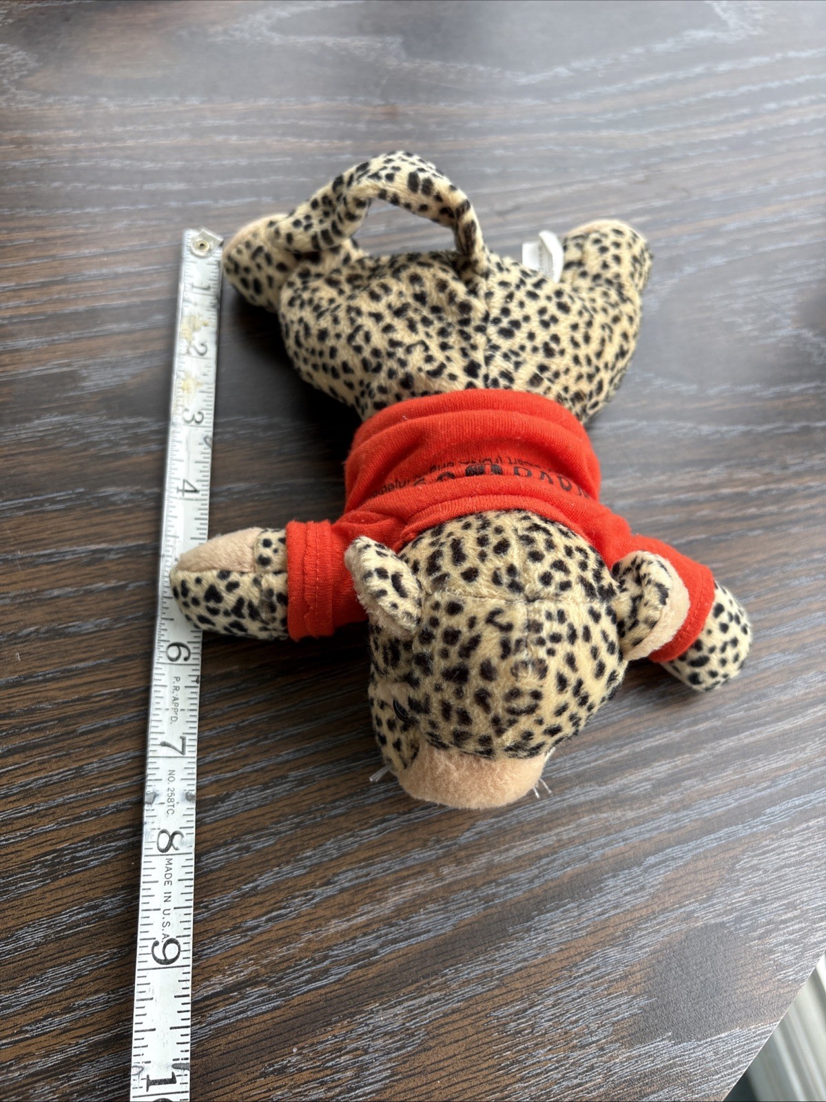 Novolog Pharmaceutical Giveaway Stuffie Leopard