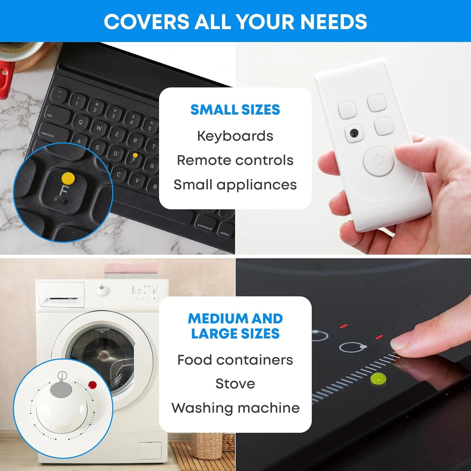 Tactile Bump Dots 225 Pcs: Raised Silicone Stickers for Seniors, Visually Impair