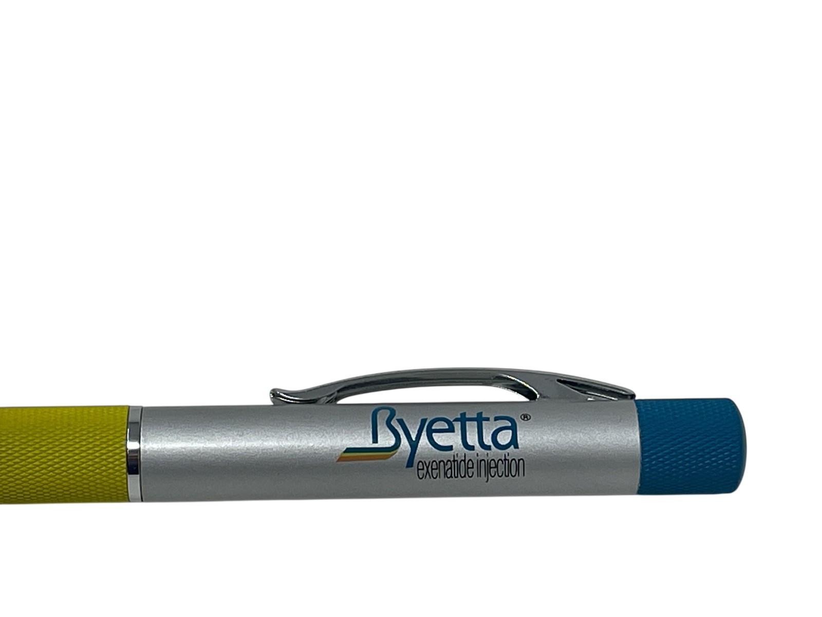Drug Rep BYETTA Collectible Heavy Metal Pharmaceutical Pen RARE