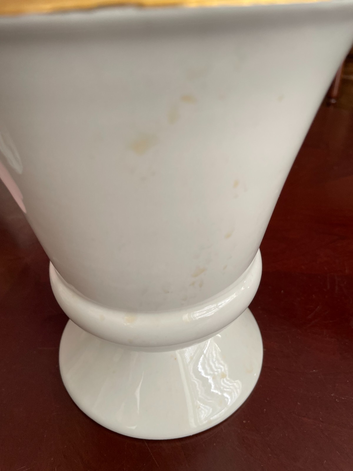 Vintage Owens Illinois RX Porcelain Pharmacy Apothecary Mortar Prop Halloween