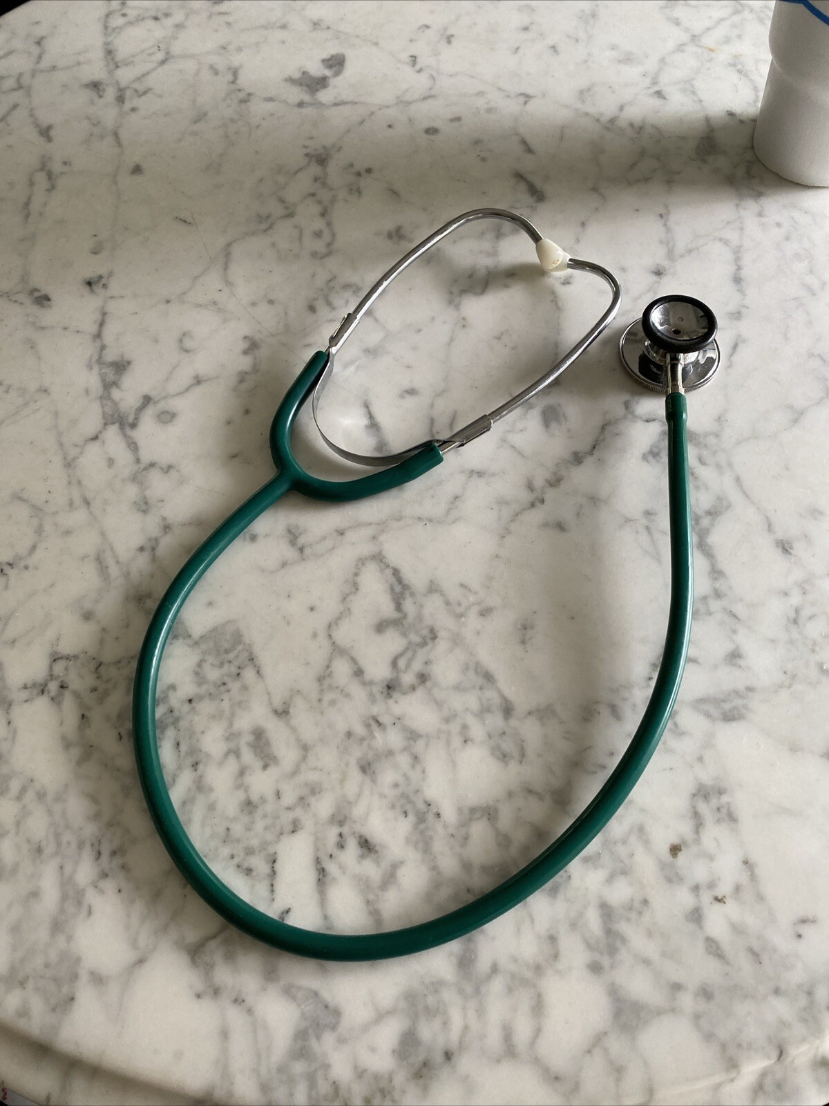 Medical Medicine pre-owned Stethoscope green Japan – works!