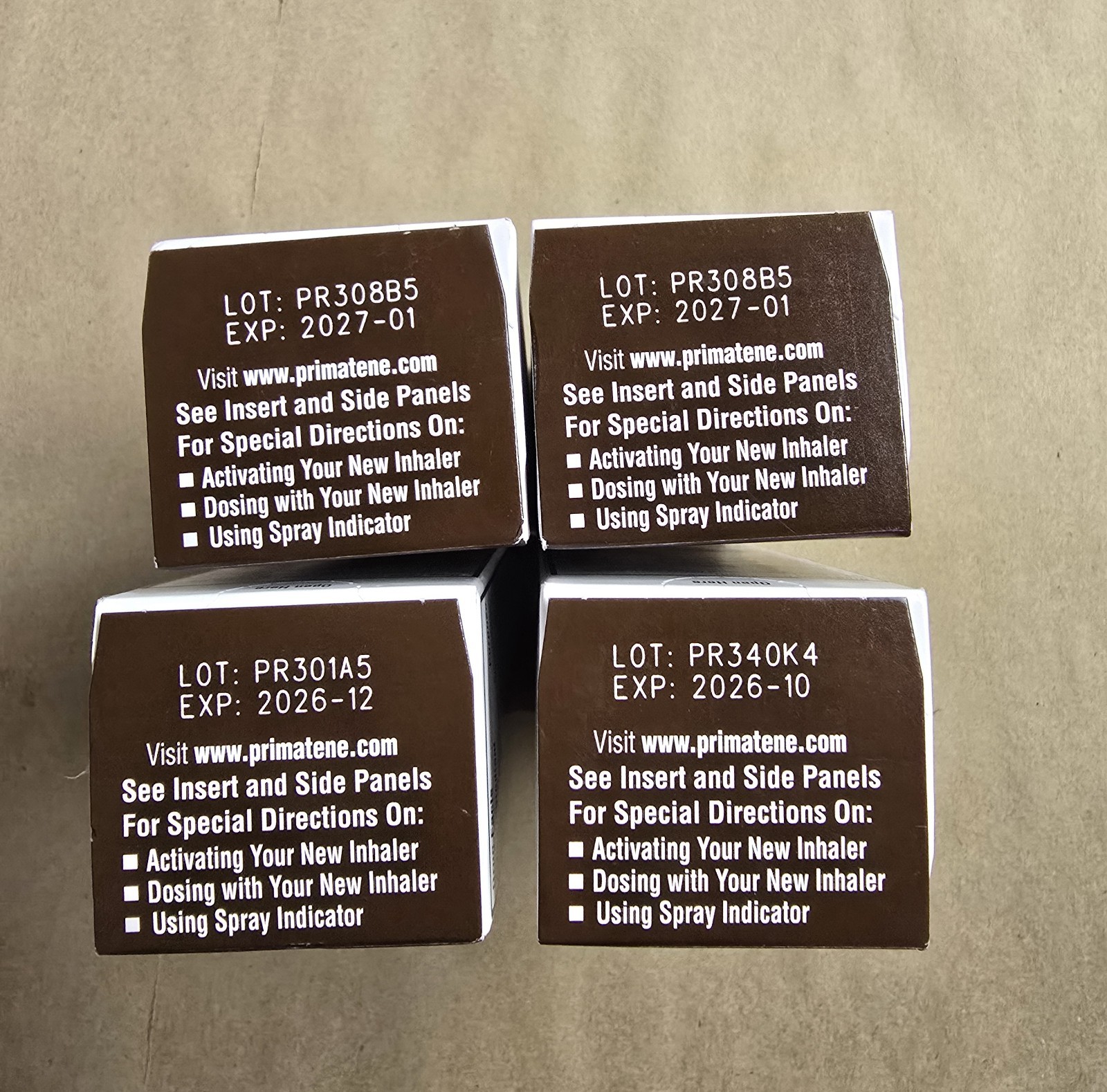 4 Pack Primatene MIST Epinephrine Inhaler EXP 12/2027+ FREE SHIPPING USA! NEW