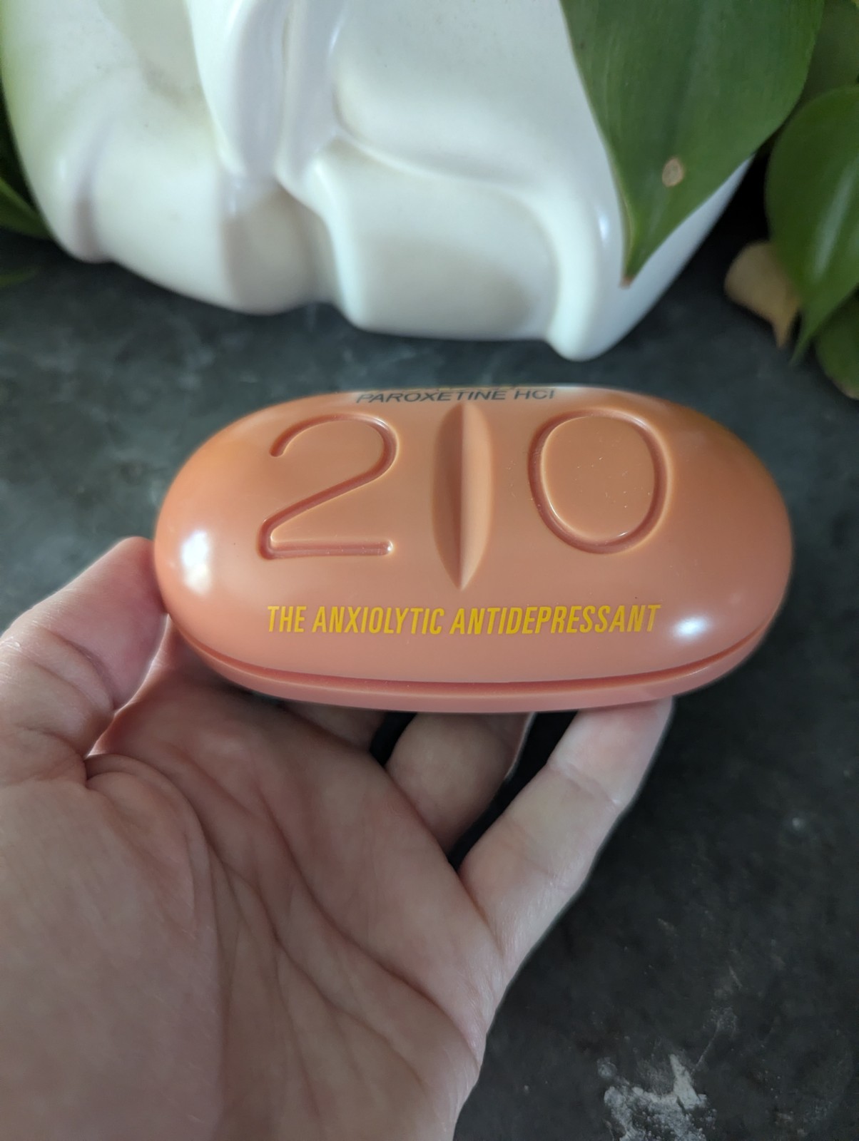 2000s Y2K Paxil Pill Refrigerator Magnet Memo Clip Drug Rep Promo