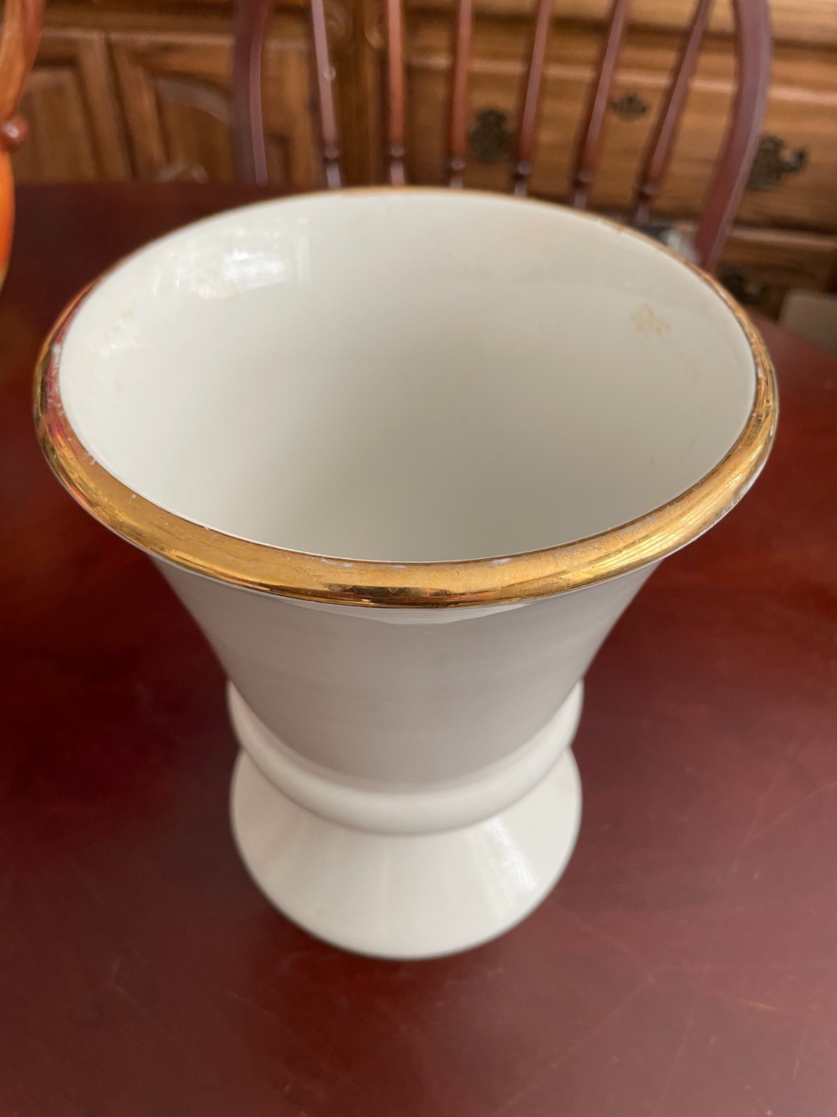 Vintage Owens Illinois RX Porcelain Pharmacy Apothecary Mortar Prop Halloween