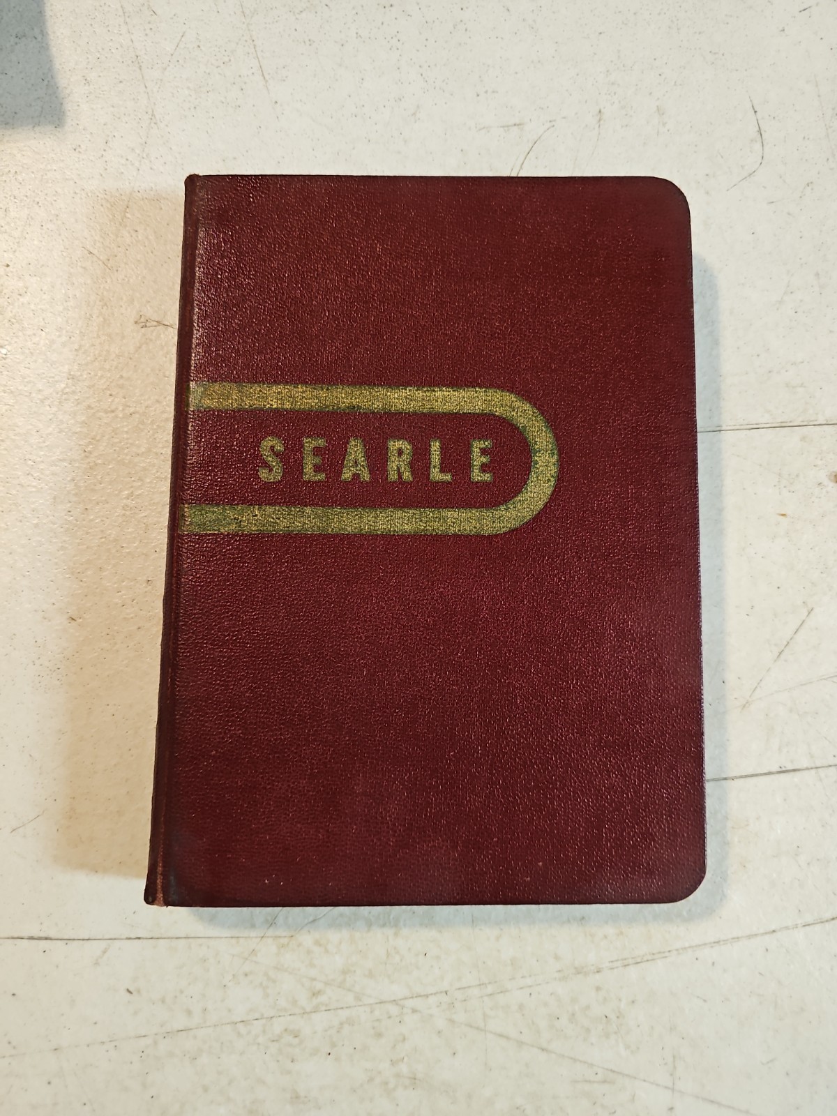 Vintage 1960’s G.D. Searle & Co Pharmaceutical Products Reference Book In Binder