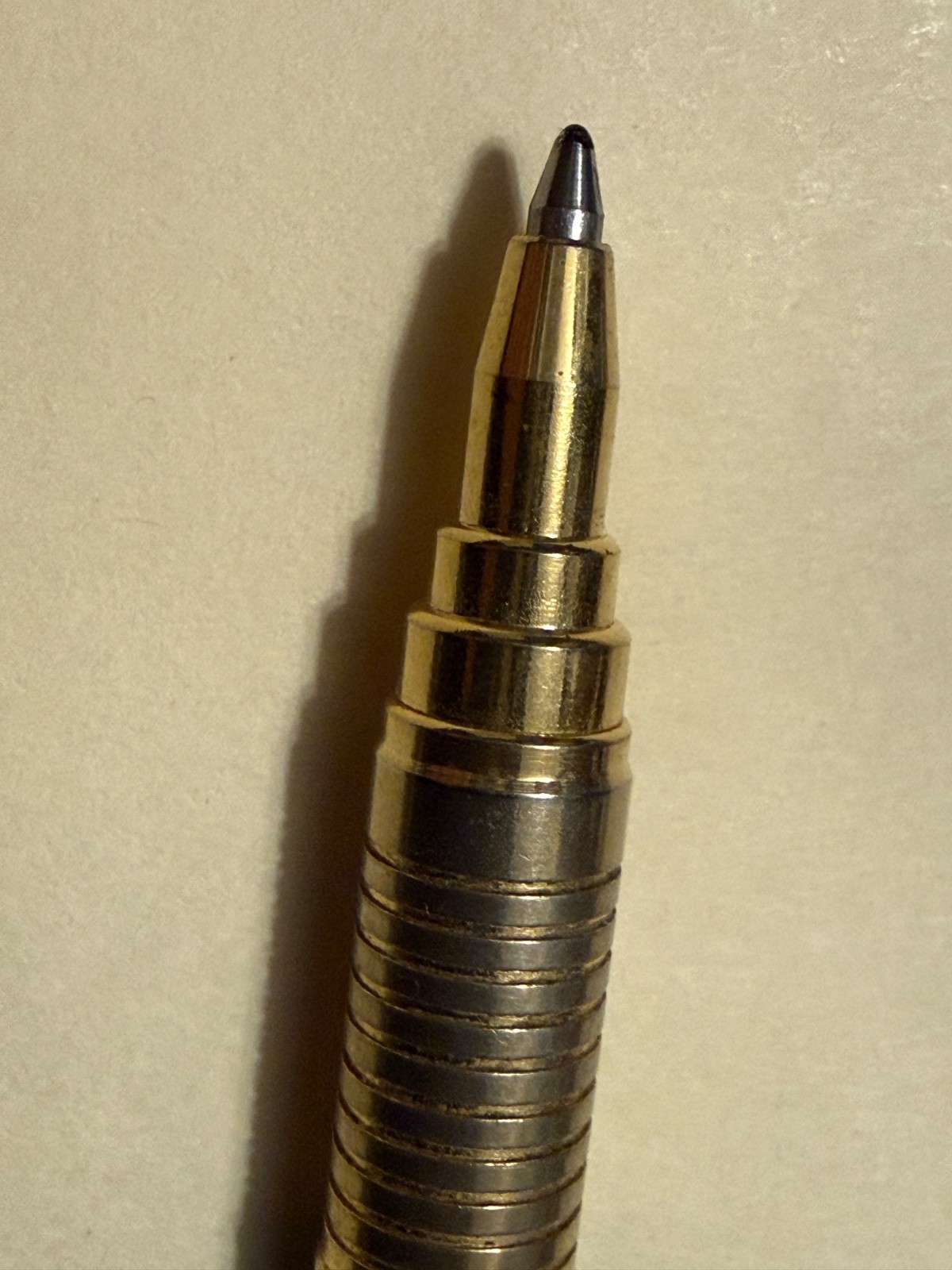 Norvasc Heavy Metal Click Button Drug Rep Pen Pharmaceutical Medical Promo