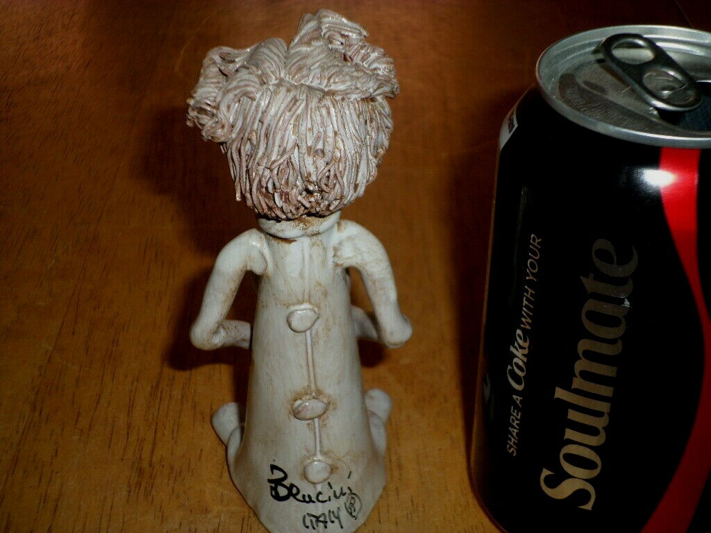 [D.D.S.] DENTIST, HAND MADE-HAND PAINTED [3-D] CERAMIC DOCTOR STATUE, ITALY MADE