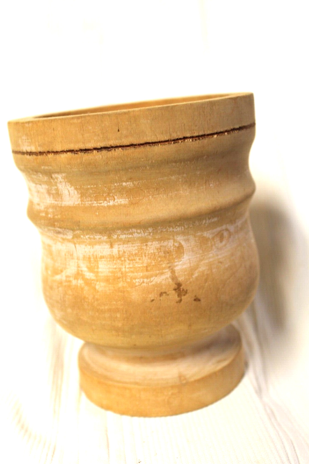 Decorative Wooden Mortar and Pestle – Hand Turned – Crafted in Italy