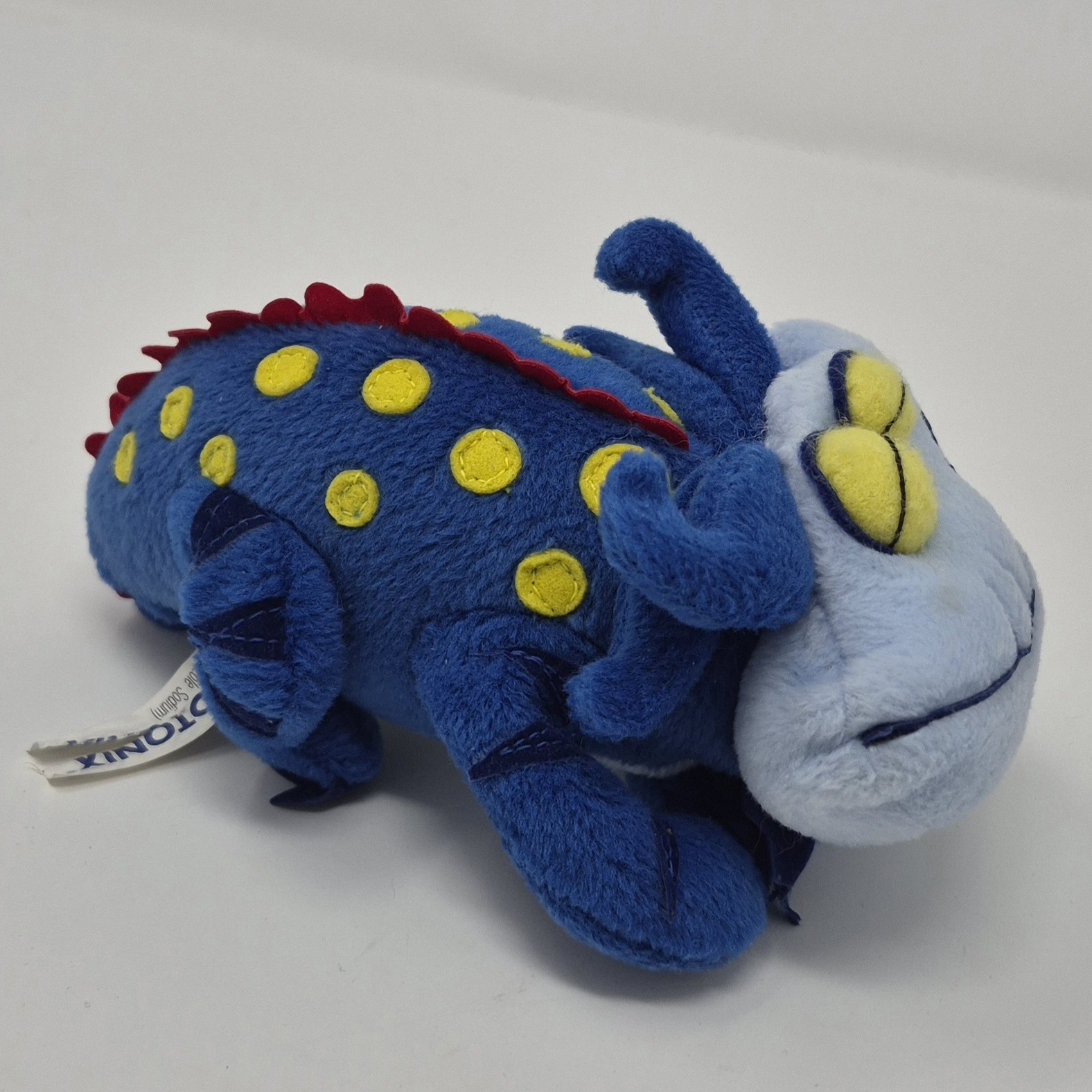 Protonix Drug Rep Pharma Plush Blue Toy Gerdy Promo Advertising Vintage