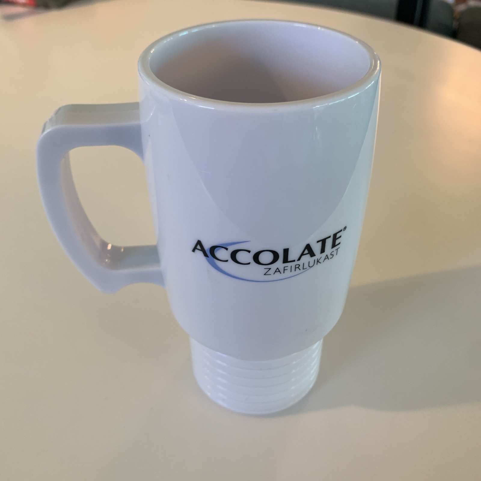 ACCOLATE Zafirlukast Coffee Mug Cup Asthma Pharmaceutical Drug Rep Pharma Promo