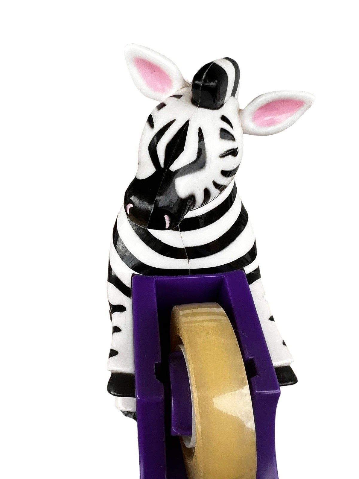 Pharmaceutical Drug Rep Promo Zebra Tape Dispenser Collectible Advertising