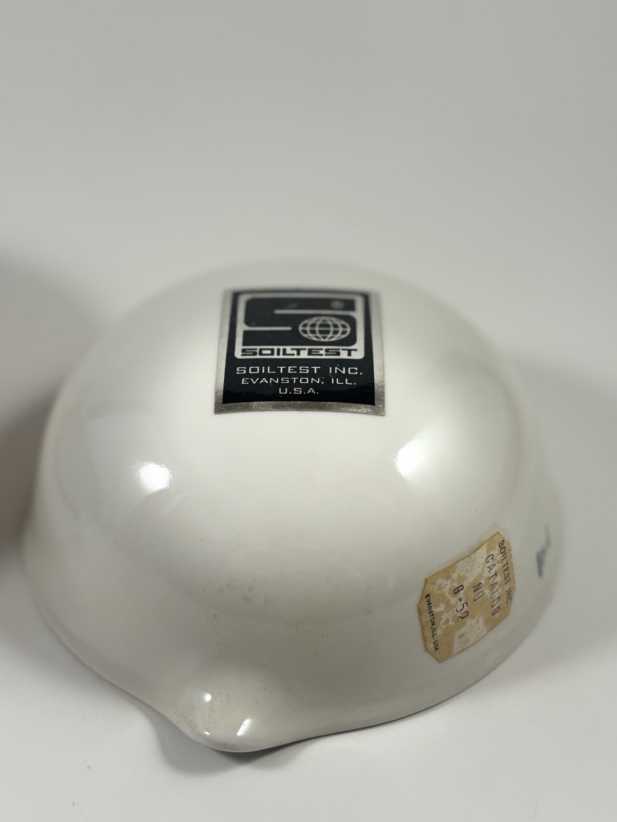 Vintage Coors USA 50-J Evaporating Lab Ware Dish, Apothecary dish (set Of 2)