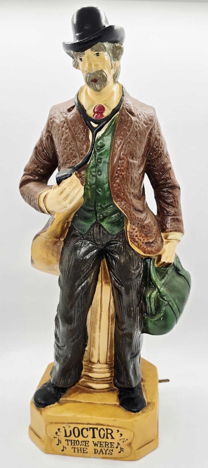 Vintage A Price Antique Statue Musical Doctor Those Were the Days Working Japan