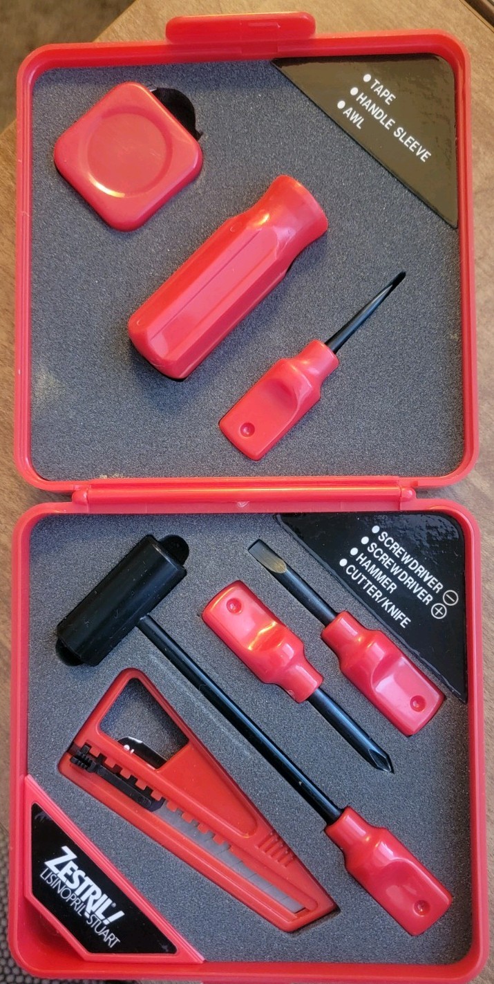 Zestril Pharmaceutical Mini Tool Kit with Case.