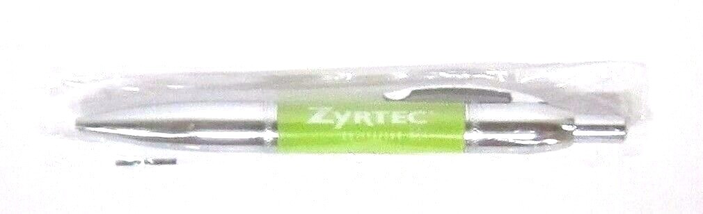 Drug Rep ZYRTEC Collectible Heavy Metal Pen RARE
