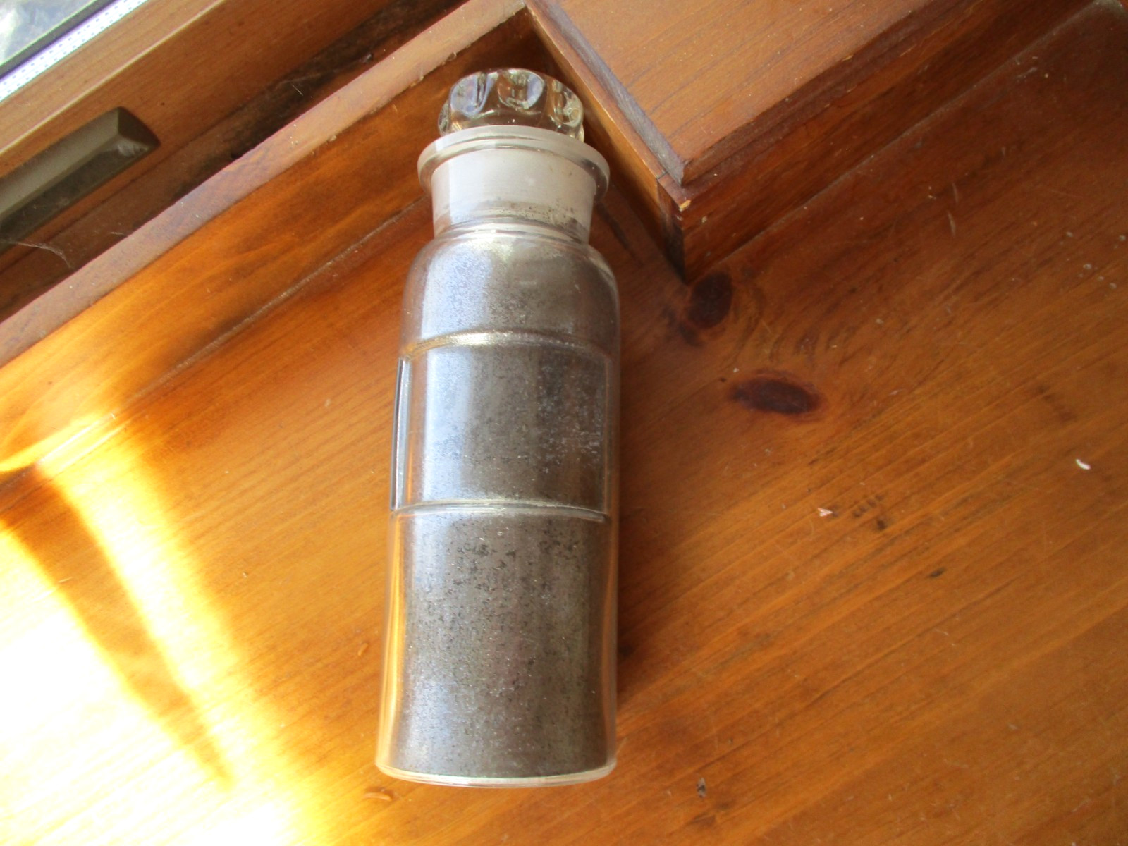 VTG MERCANTILE APOTHECARY GENERAL STORE PHARMACY GLASS DRUG BOTTLE JAR