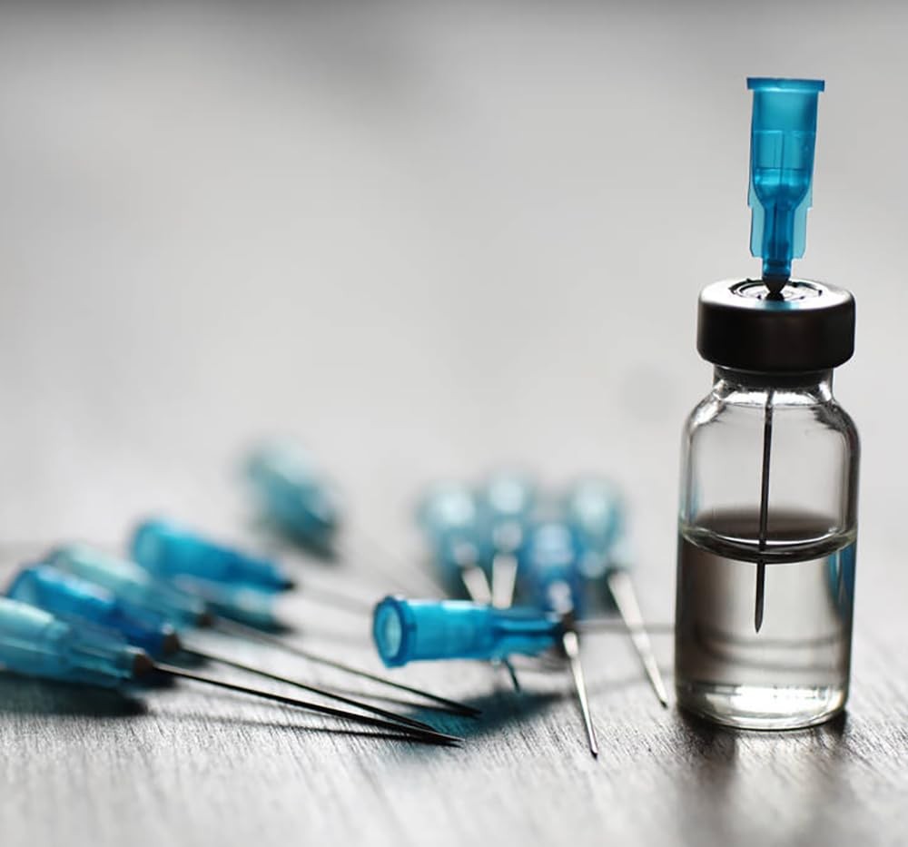 20 Gauge Needle, 20 Hypodermic （100 Pack）for Injections, 20G
