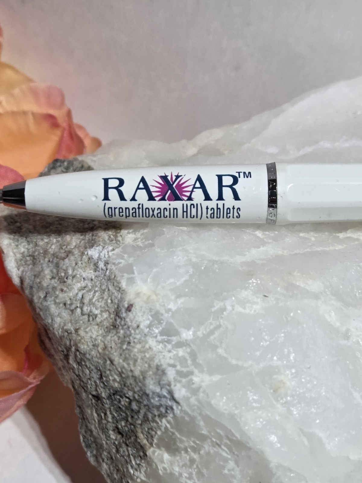Discontinued VERY RARE RAXAR Drug Rep Pen Pharmaceutical Advertising Click Style
