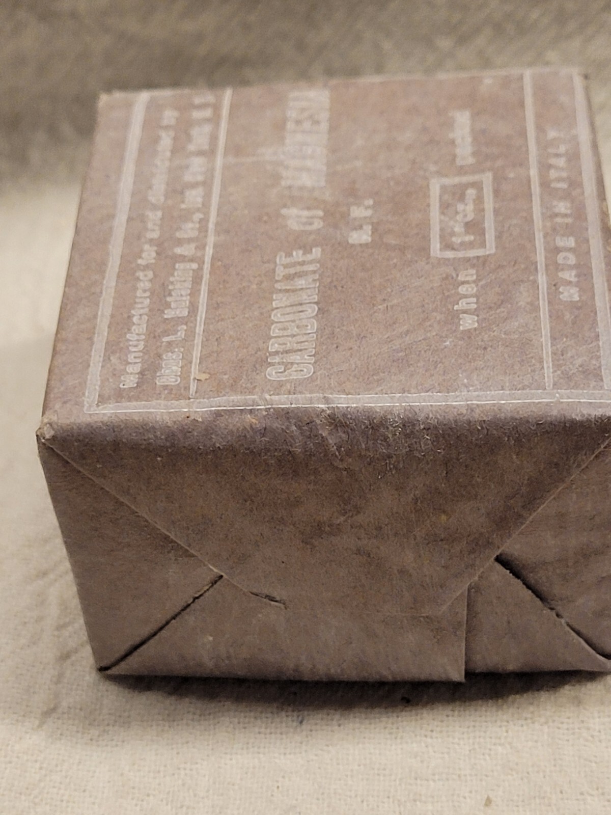 Chas L. Huisking New York Box w Original Wrapping Made In Italy