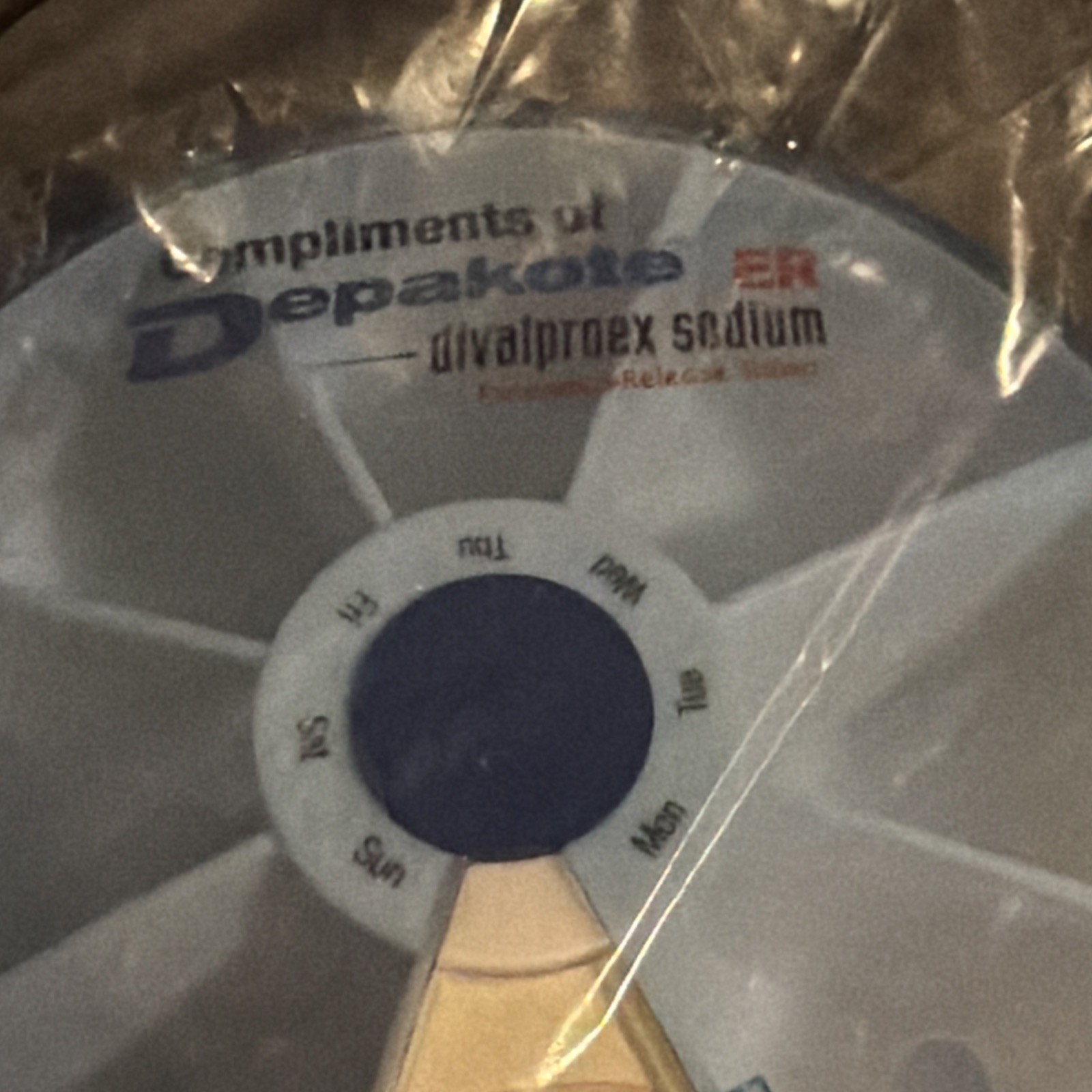 Depakote (Abbott) Drug Rep Promo Pill Dispenser