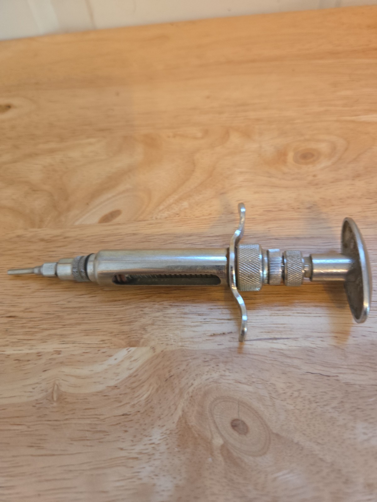 Vintage Unbranded Stainless Syringe