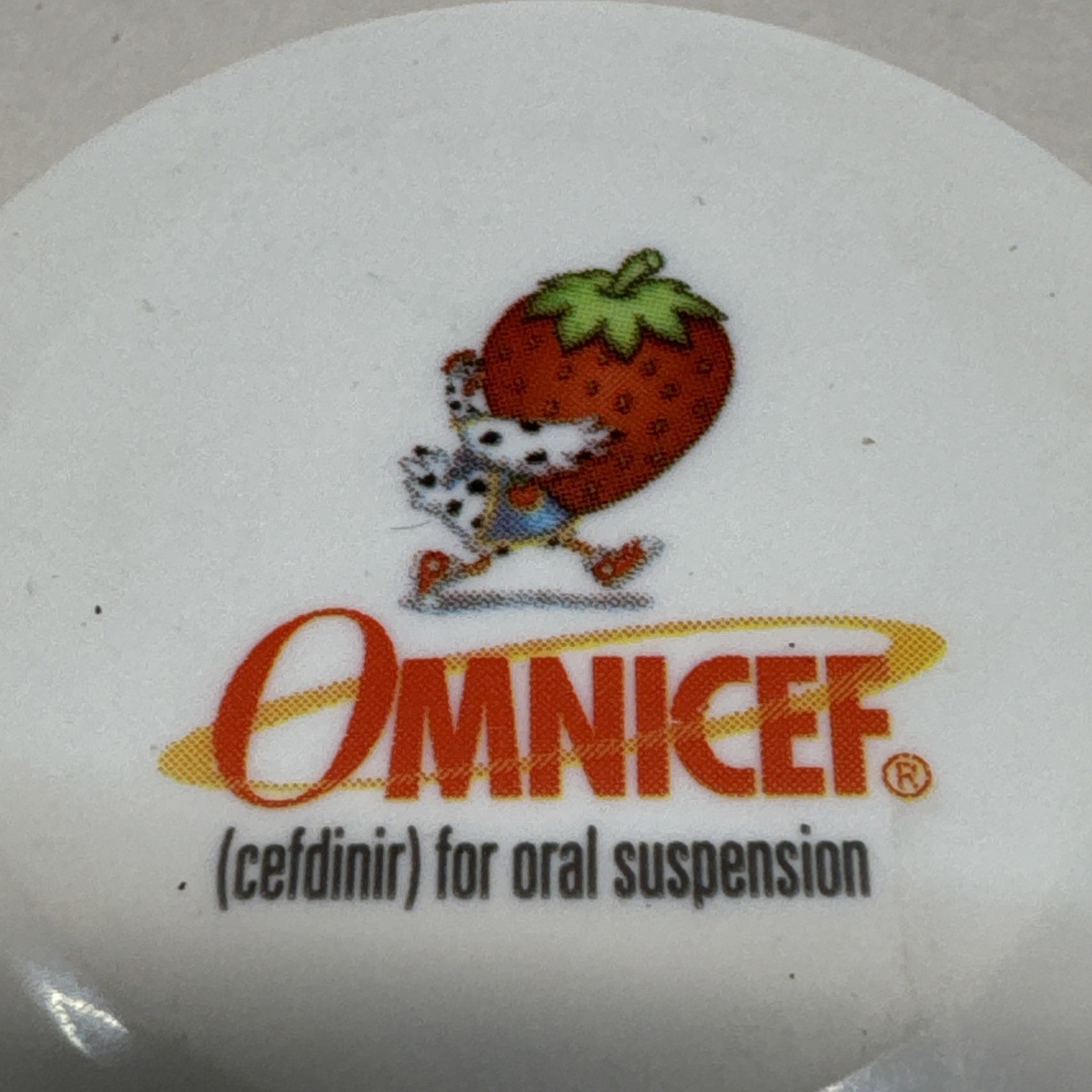 Omnicef Drug Rep MEASURING TAPE Pharmaceutical Advertising Promo Office Supply