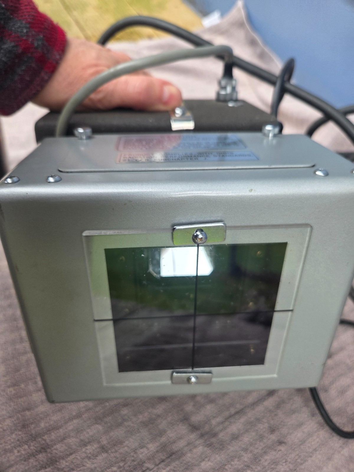 Vintage MinXray Portable Unit & Collimax R-120HT Collimator – 1985