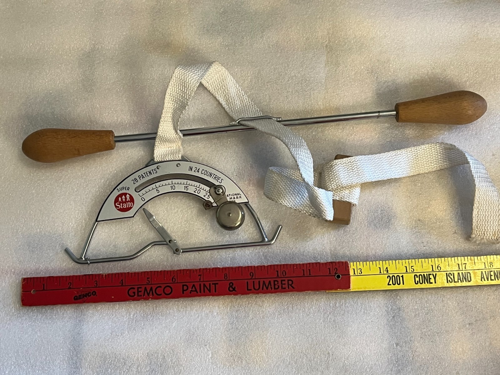 Vtg 1950s Super Stalto Orthopedic Exercise Dynamometer Device/Apparatus Italy