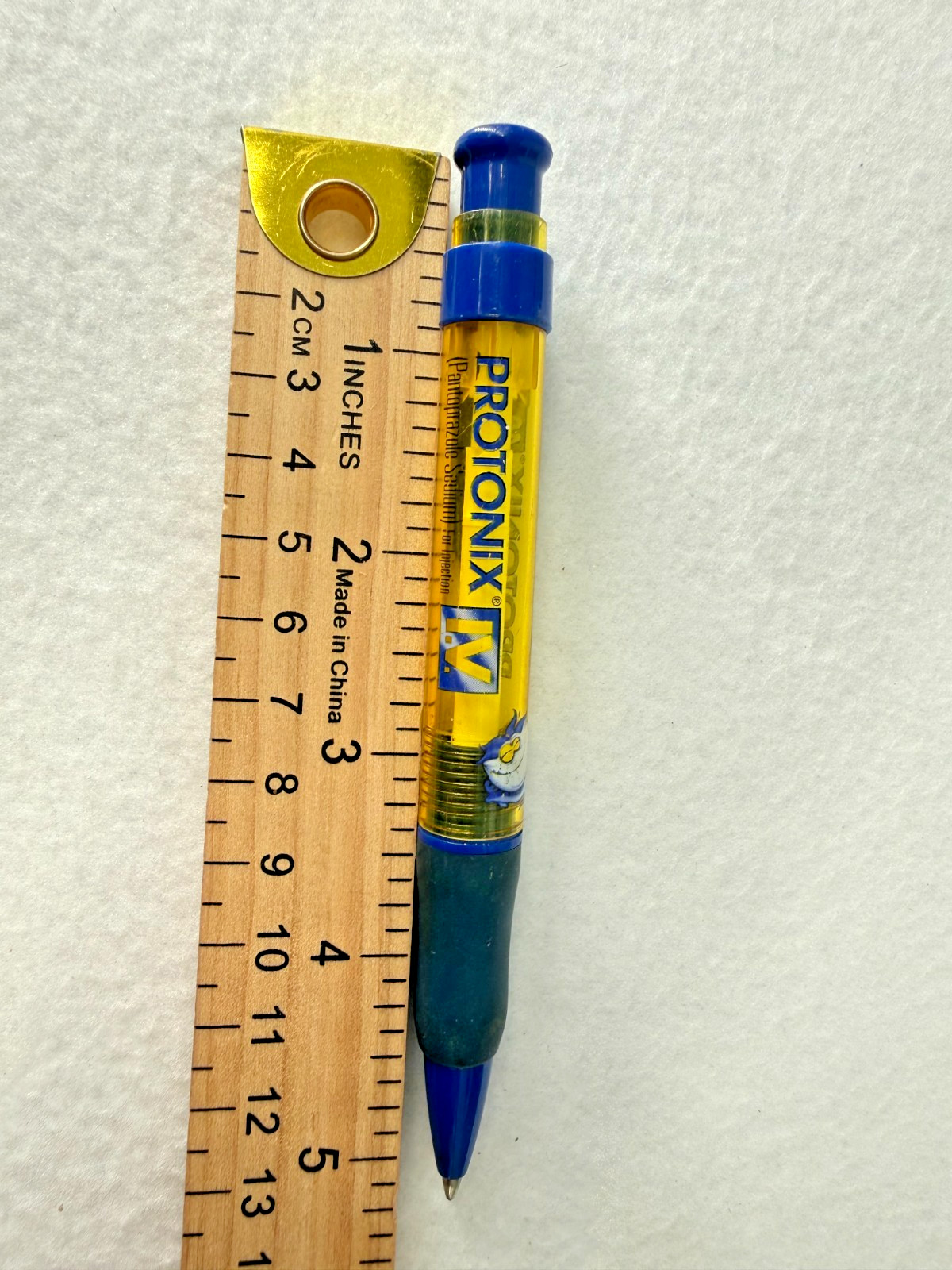 Drug Rep PROTONIX Advertising Click Pen Pharmaceutical Collectible Non Working