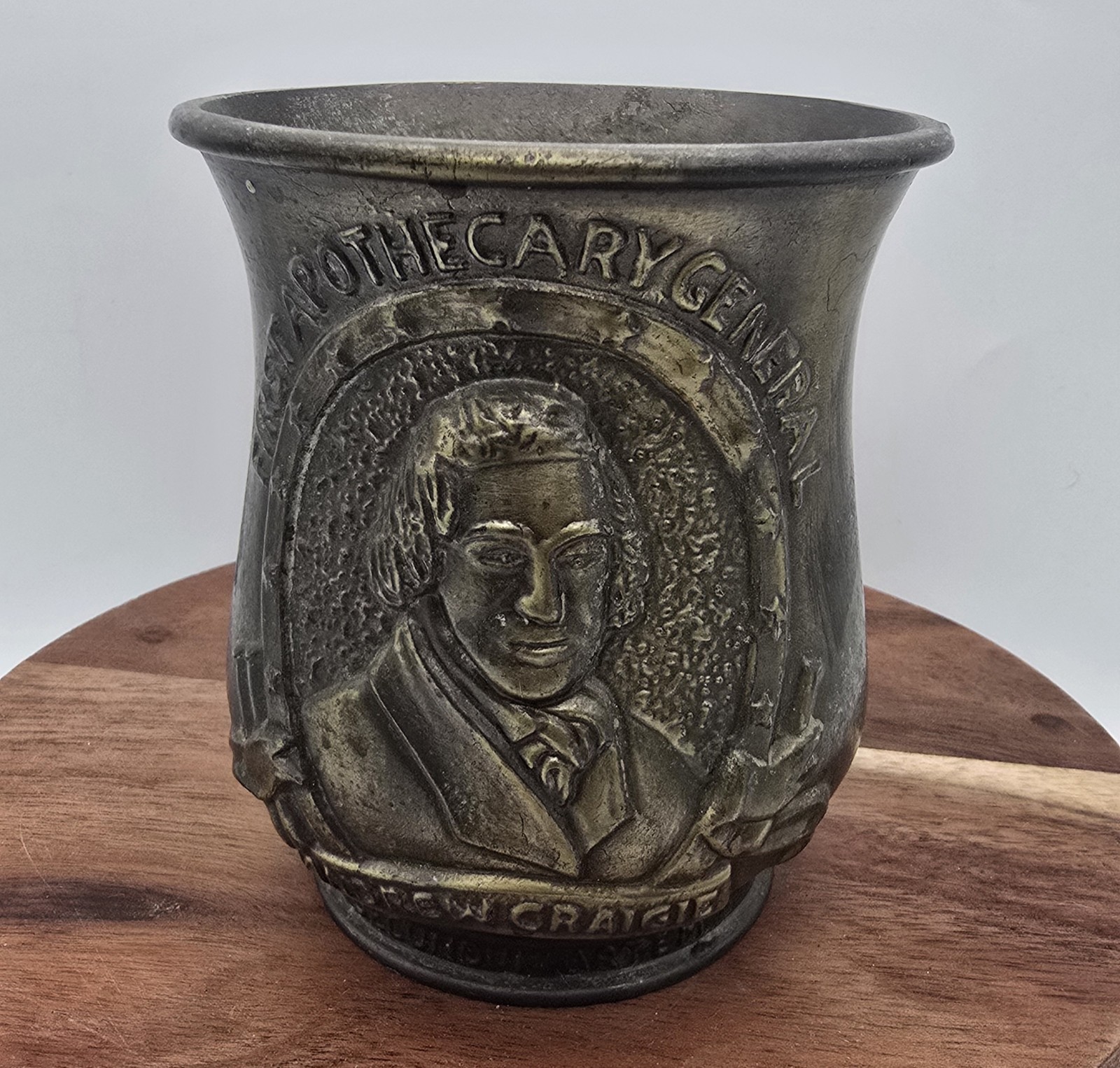 VTG 1987 Schering Andrew Craigie Apothecary General Heavy Container / Planter