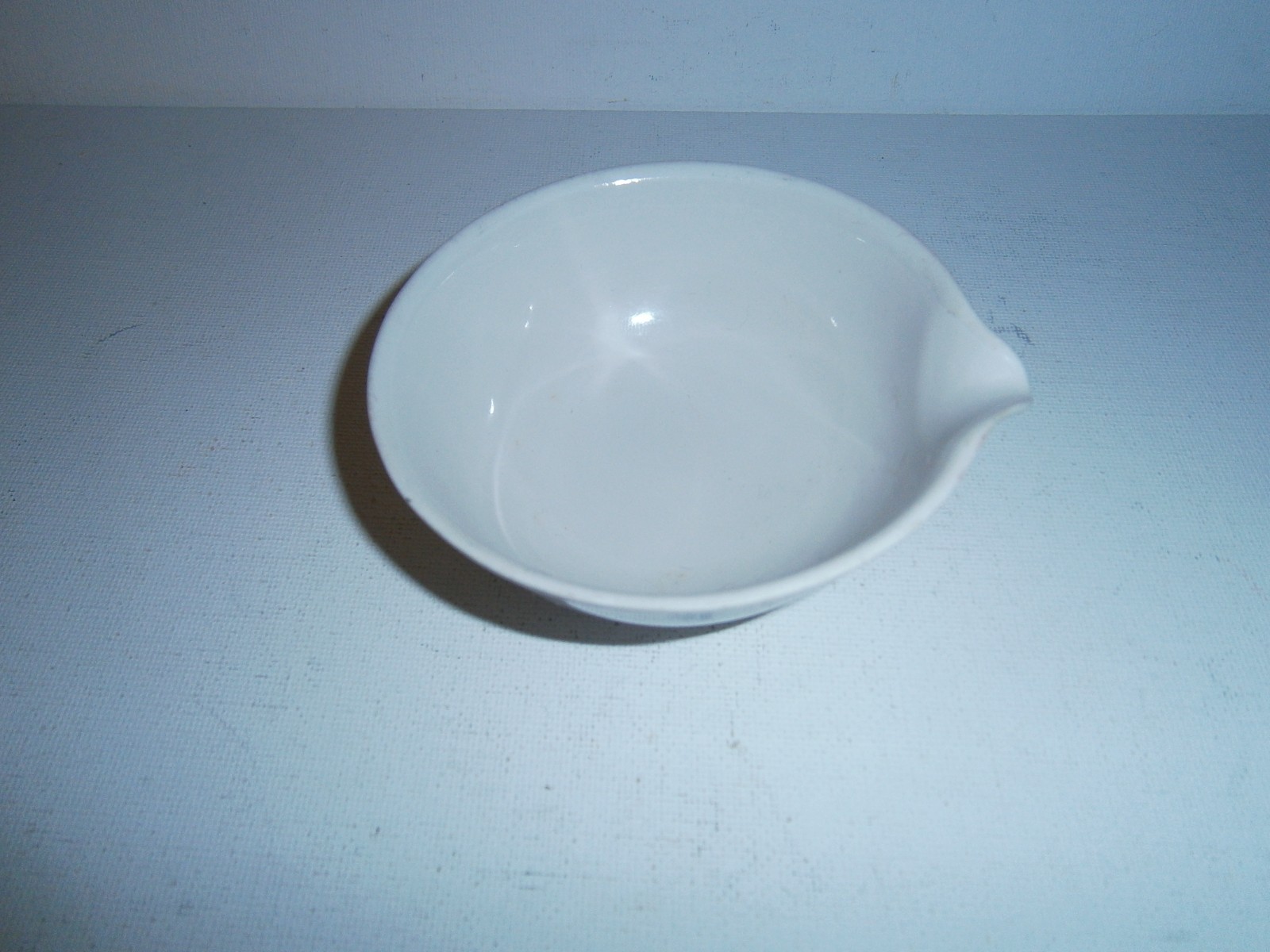 Vintage Coors USA 1 Labware Porcelain Evaporating Lab Dish Measuring Bowl