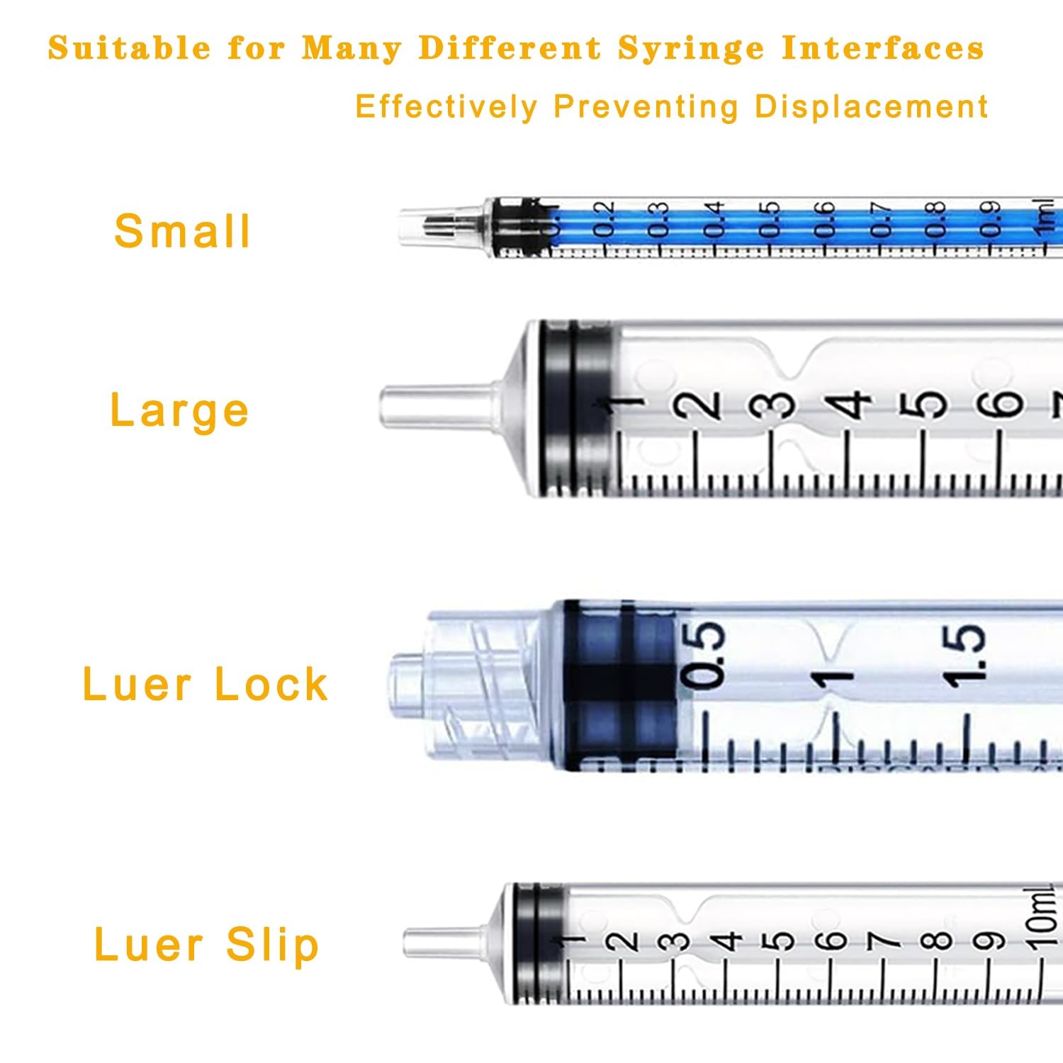 23 Gauge 1 Inch Needle(100 Pack), Luer Lock Industrial 23G-1 IN 25mm