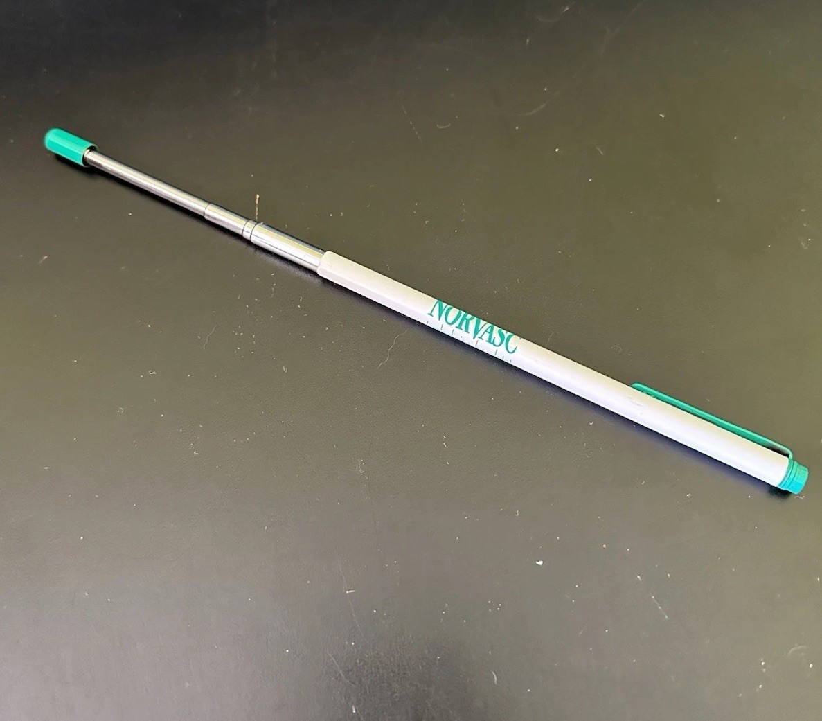 Norvasc Pharmaceutical Drug Advertising Telescoping Silver Pointer