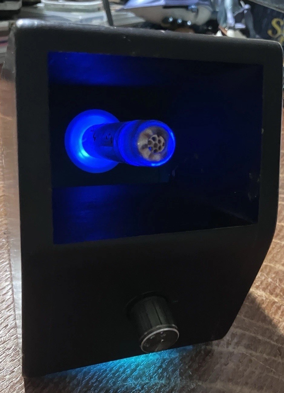 Vaporbrothers Orig(VB1.0) Desktop Dry Herb Vaporizer Hands-On Dark Cherry/Coffee