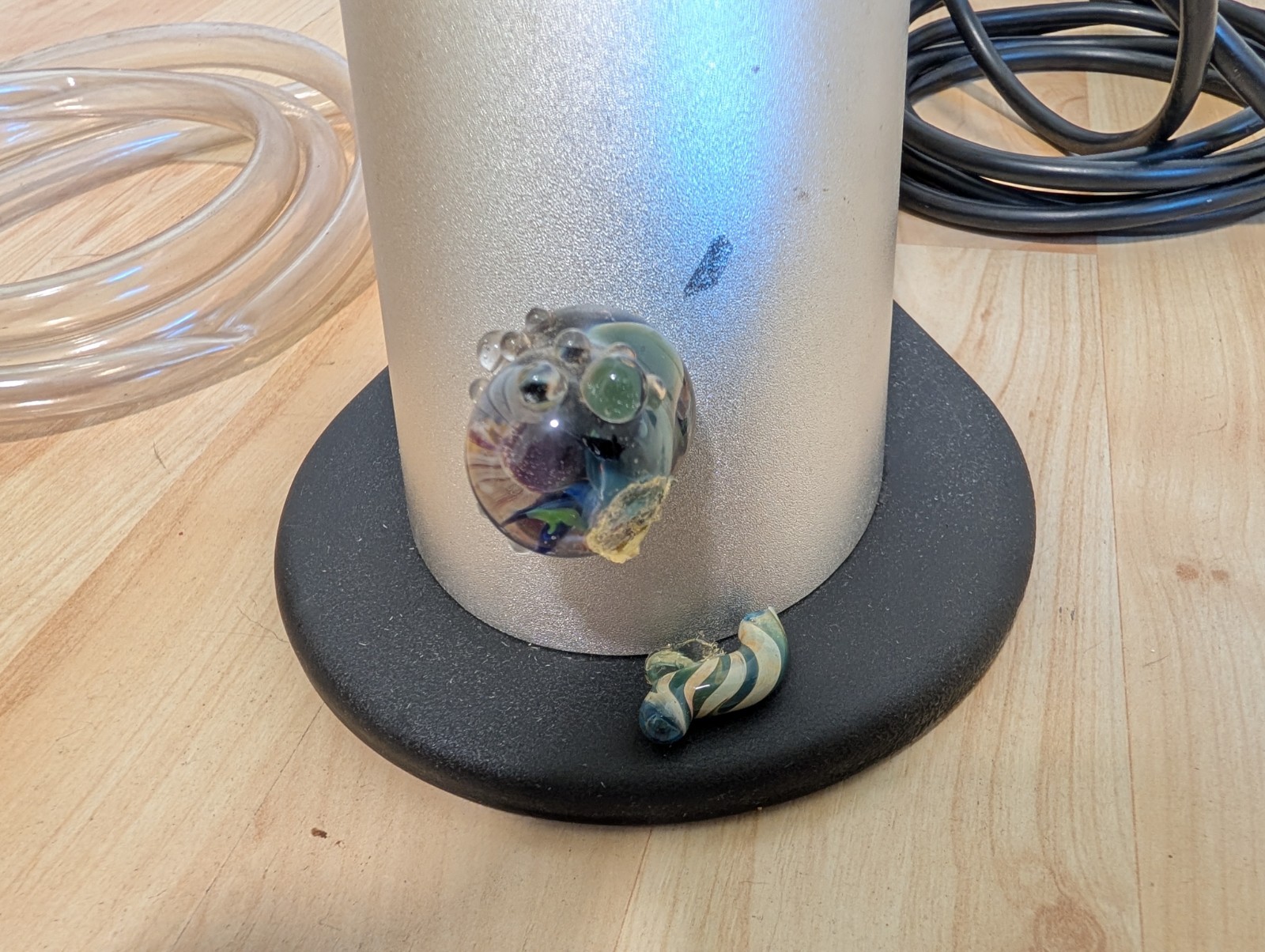 Silver Surfer Vaporizer (SSV) by 7th Floor – USA Made Desktop Vaporizer w/ Wand