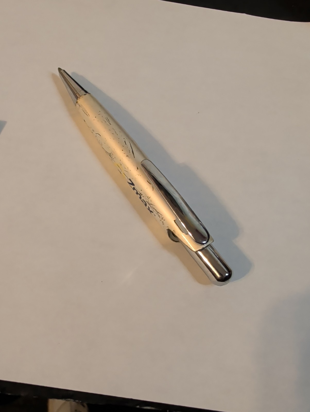 Heavy Metal Zmax Drug Rep Pen Silver Advertising Merch